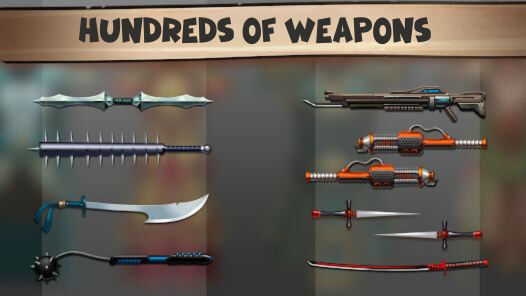 weapons of game